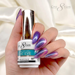 Cre8tion Cat Eye Soak Off Gel 0.5oz 97