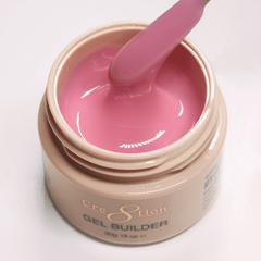 Cre8tion Overlay/Builder Gel in Jar 1oz - Hema Free/TPO Free - Low Heat - 18 Macaron Sugar Kiss