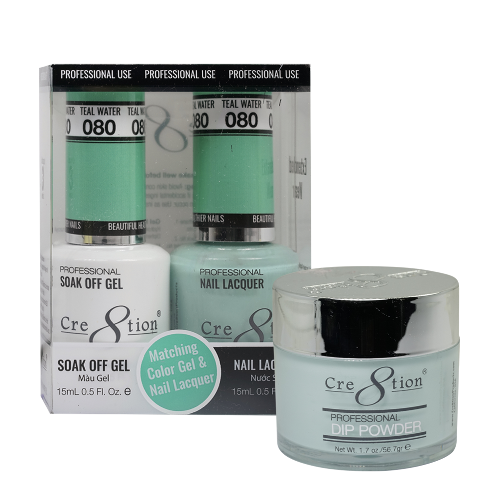 Cre8tion Matching Sets - 080 Teal Water