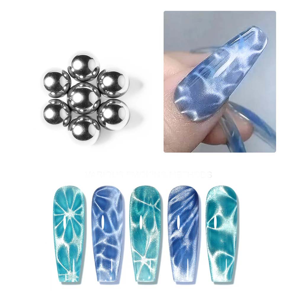 Cre8tion Cat Eye Magnet Set of 4pcs