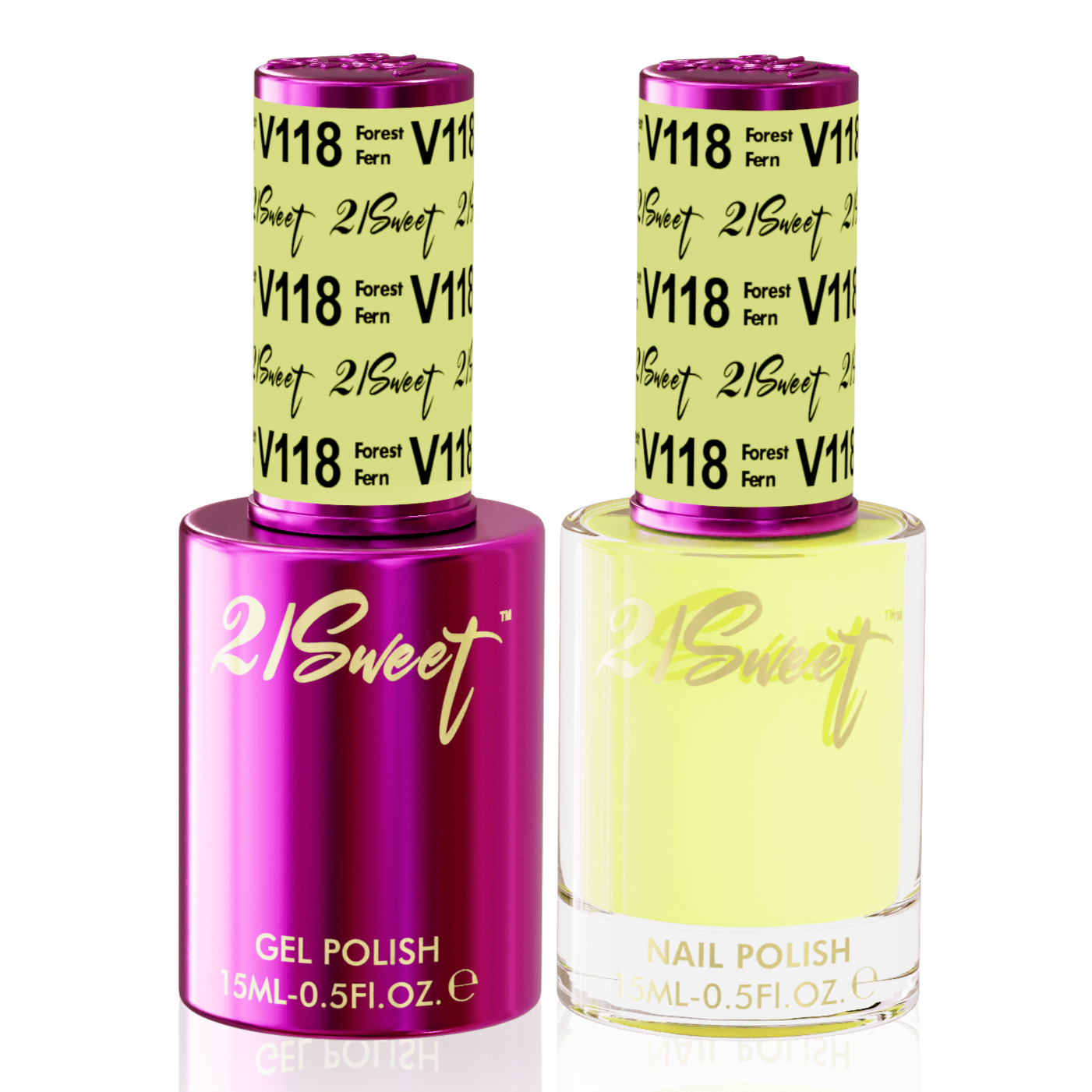 21Sweet 118 - Gel & Lacquer Duo