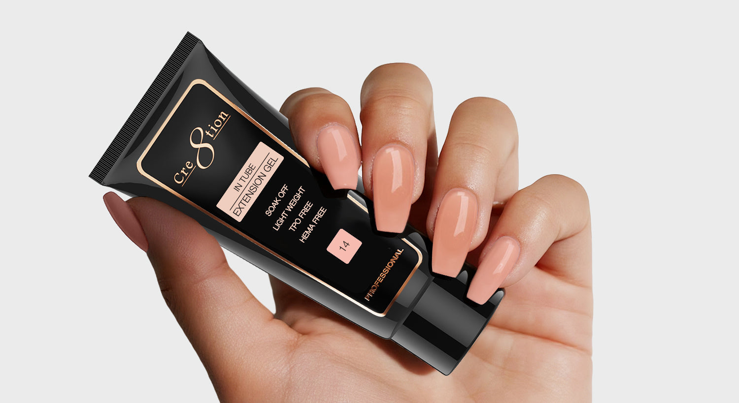 Cre8tion Poly Gel-Extension Gel In Tube 2oz - 14