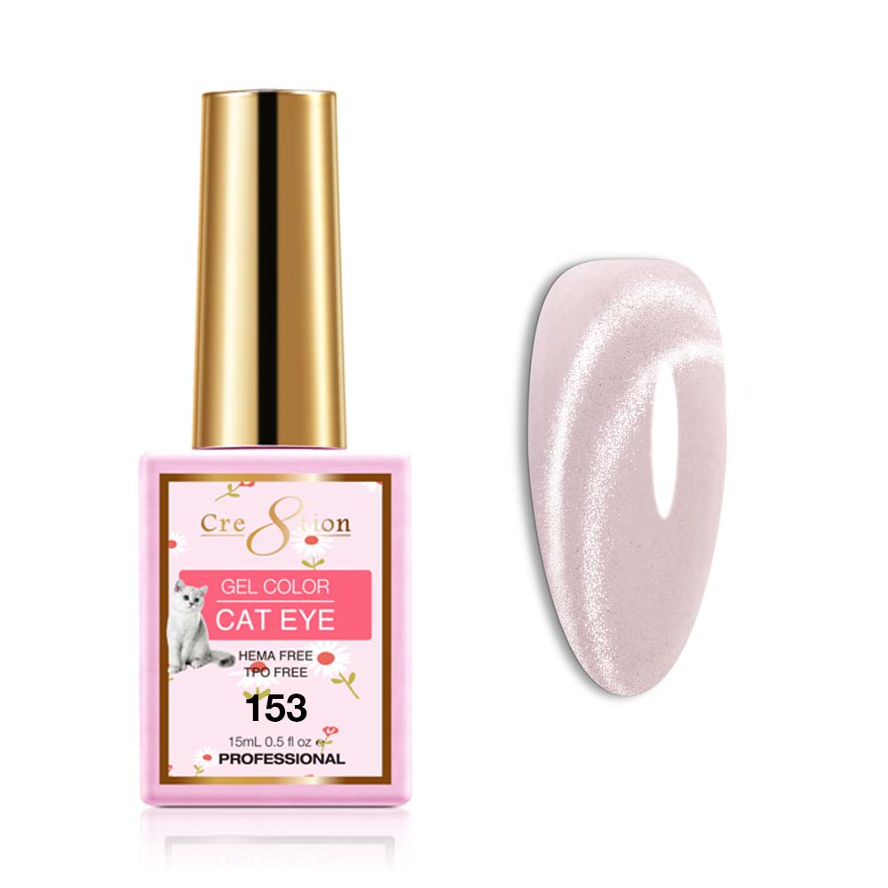 Cre8tion Cat Eye Soak Off Gel 0.5oz 153