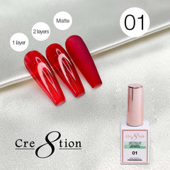 Cre8tion Perfect Red Cat Eye Combination Set