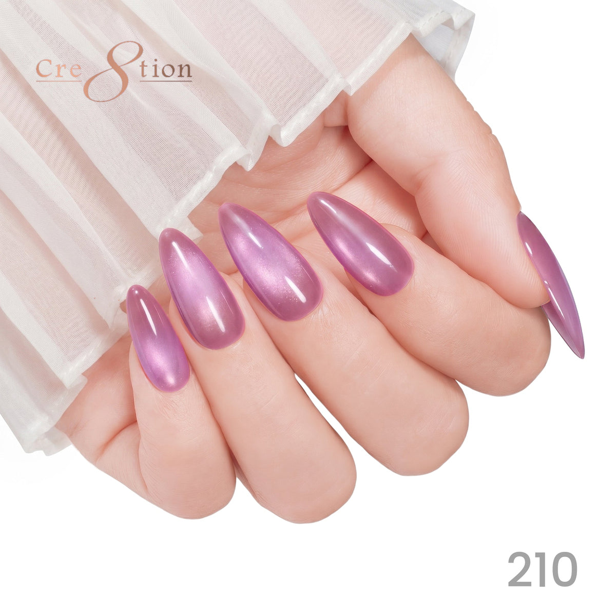 Cre8tion Cat Eye Soak Off Gel 0.5oz 210