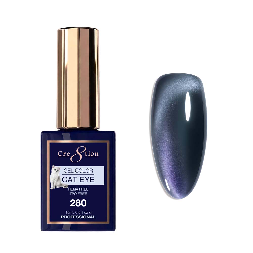 Cre8tion Cat Eye Soak Off Gel 0.5oz 280