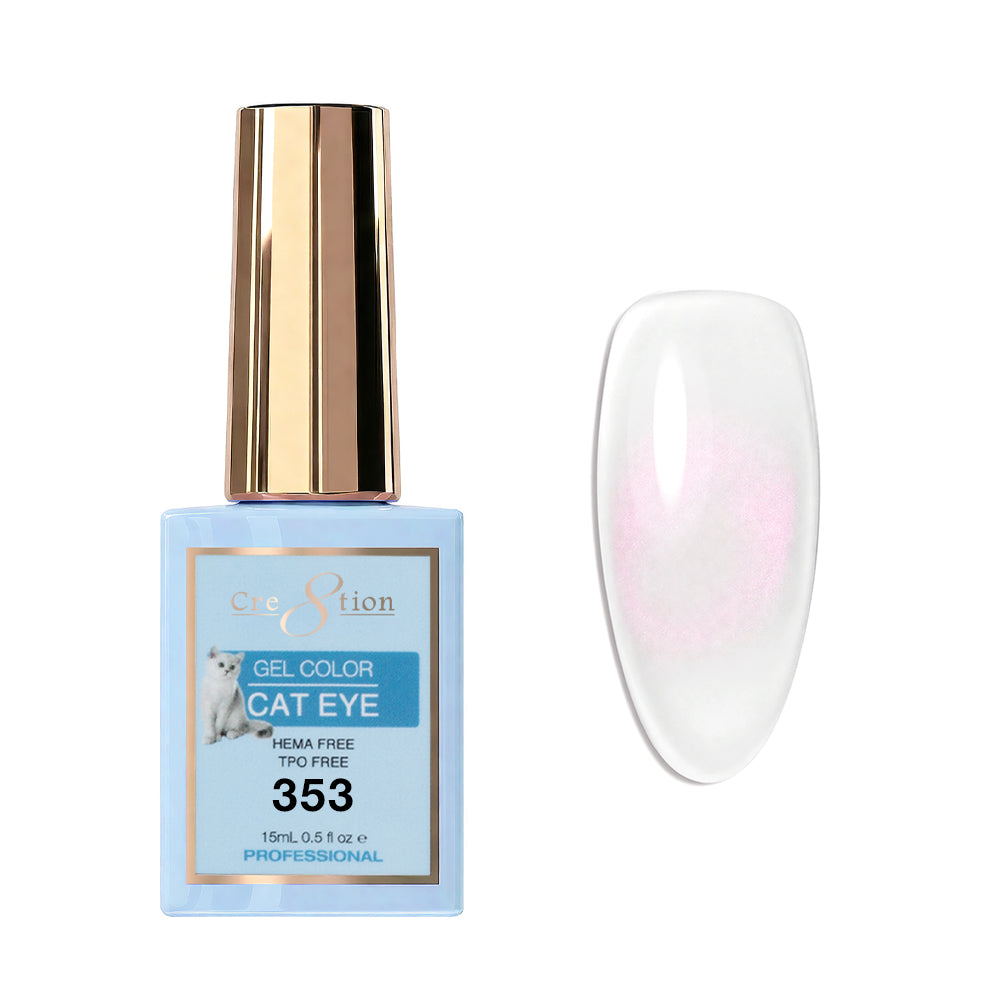 Cre8tion Cat Eye Soak Off Gel 0.5oz 353