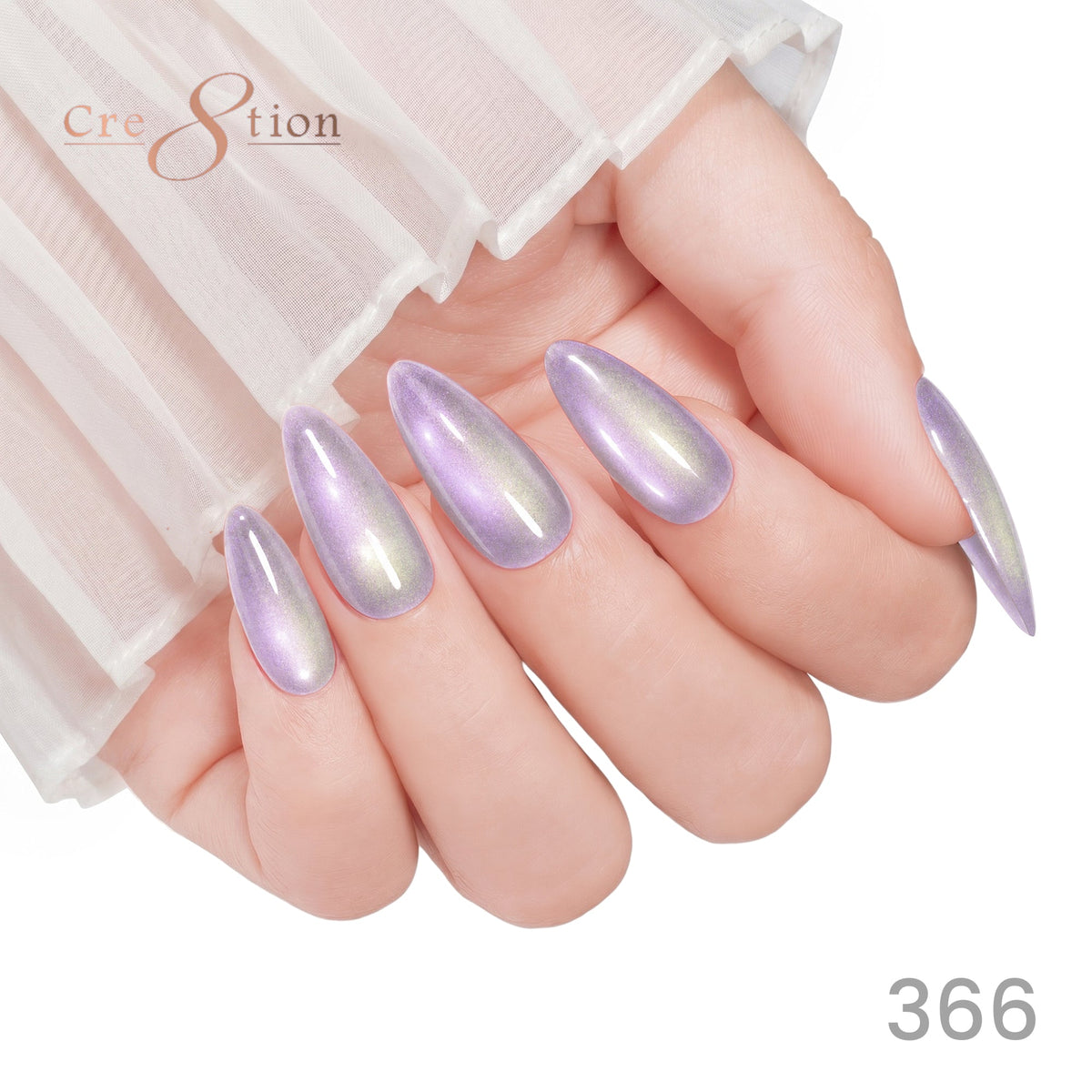 Cre8tion Cat Eye Soak Off Gel 0.5oz 366