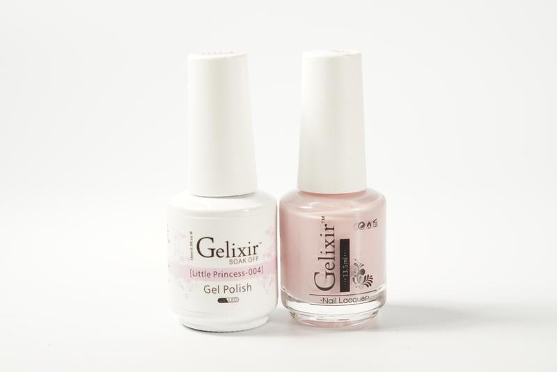 Gelixir Nail Polish Gel & Matching Lacquer Little Princess 1 PK #004
