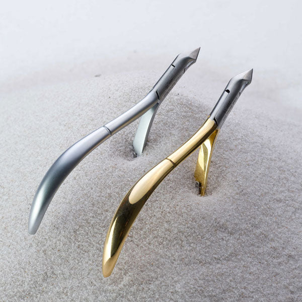 NGHIA GOLD Premium Cuticle Nipper - D-05V (Stainless Steel)