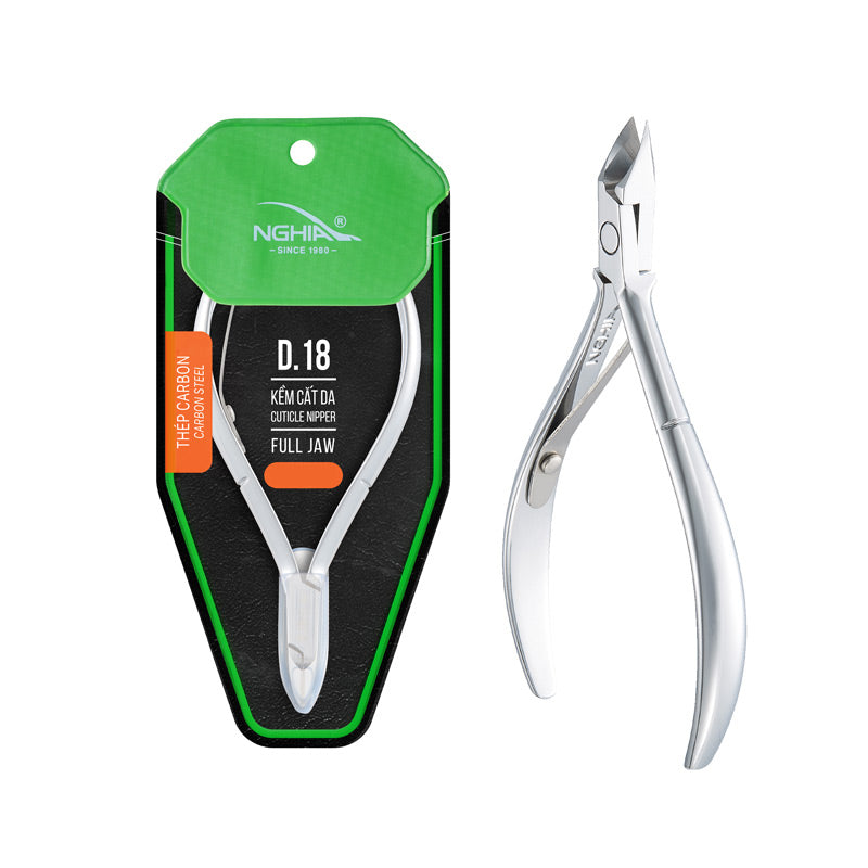 NGHIA Cuticle Nipper - D-18 (Hard Steel)