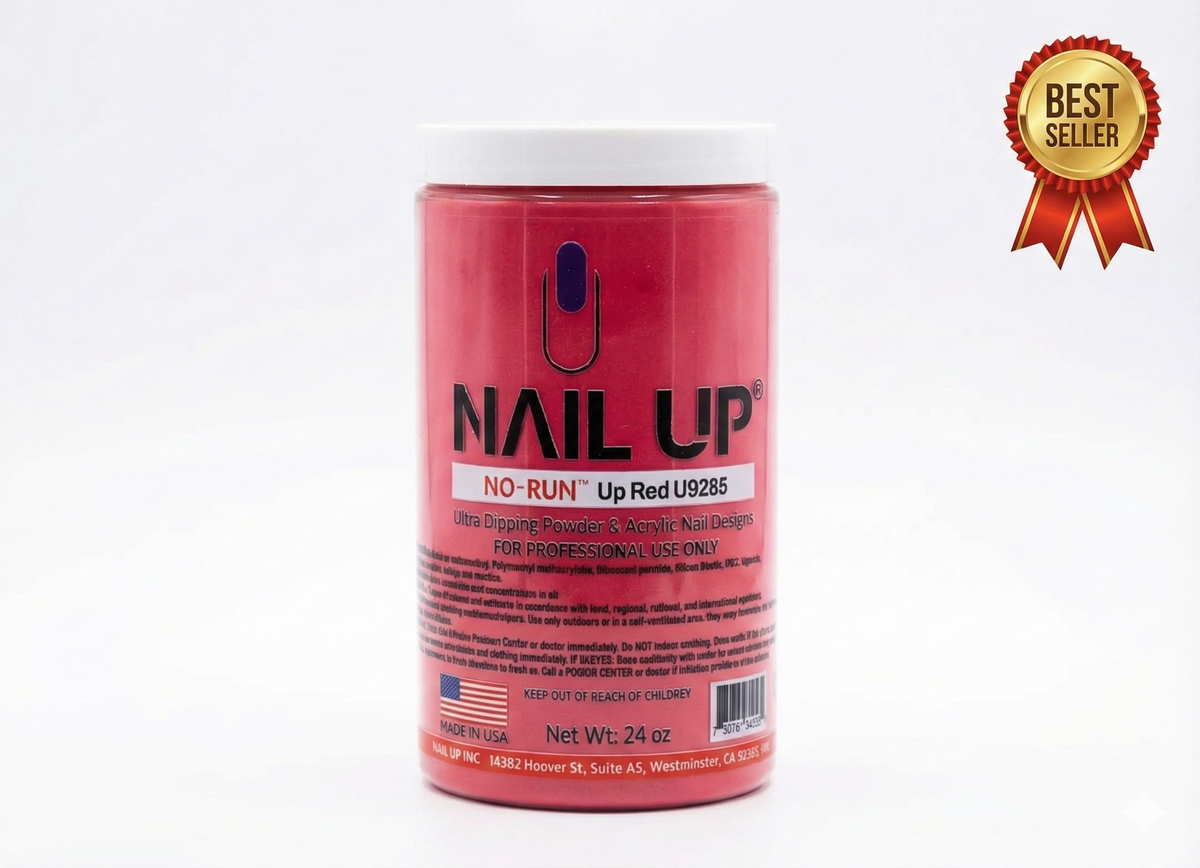 U9285-UP RED. NAIL UP-2IN1 POWDER. NOW $180(REG. $200). 10%OFF. NO-RUN, EMA-MSDS (Copy)