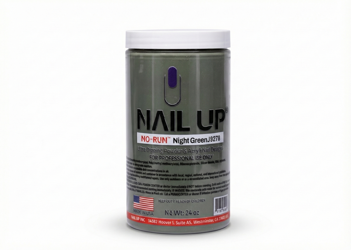U9278-NIGHT GREEN. NAIL UP-2IN1 POWDER. NOW $180(REG. $200). 10%OFF. NO-RUN, EMA-MSDS (Copy)