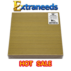 HNS DIAMOND NAIL FILES BROWN SQUare Sanitizable Jump 80/80 IN bag 50pcs