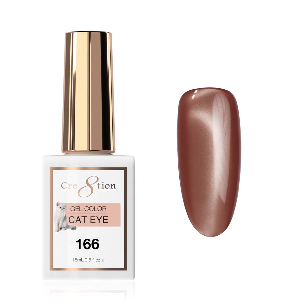 Cre8tion Cat Eye Soak Off Gel 0.5oz 166