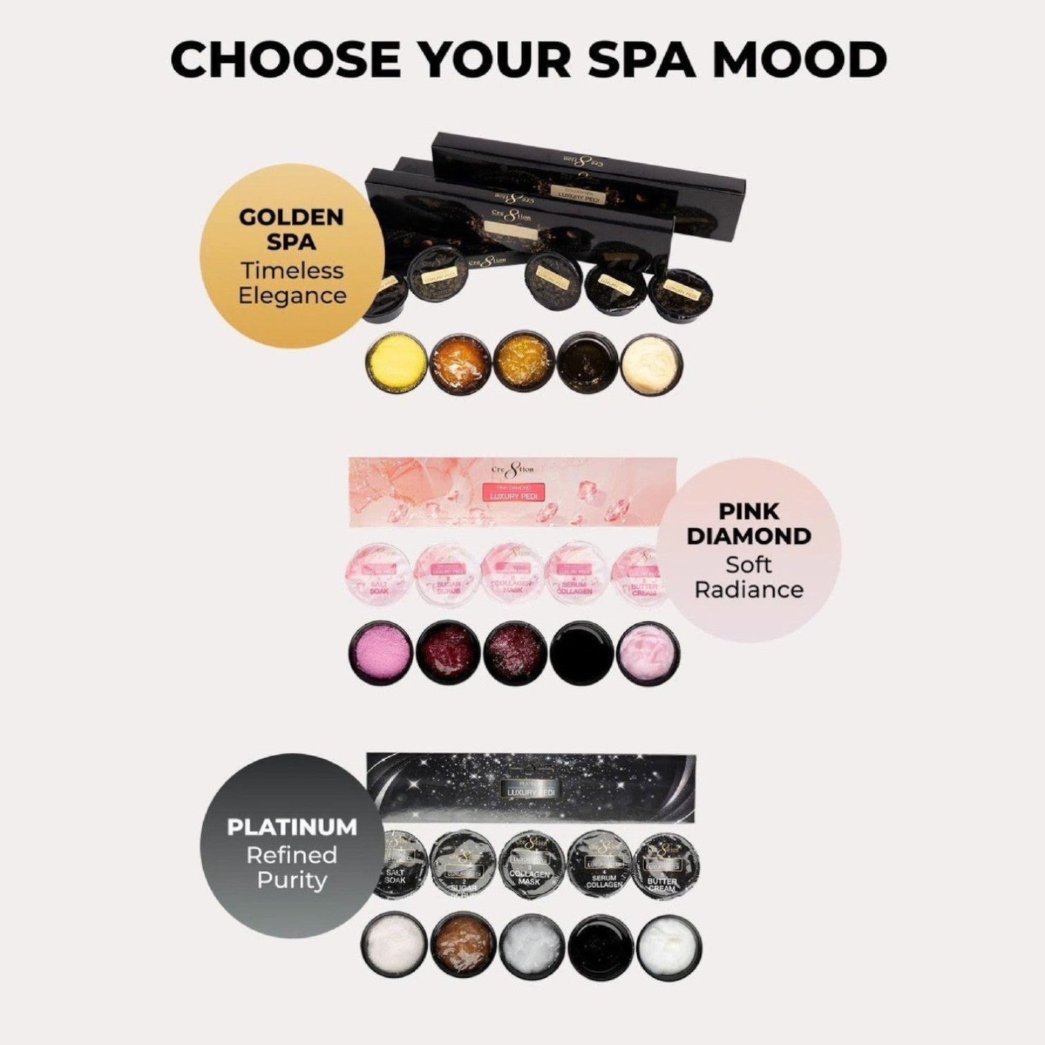 Cre8tion Luxury Platinum Pedicure Spa